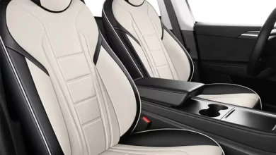 tesla leather seat covers